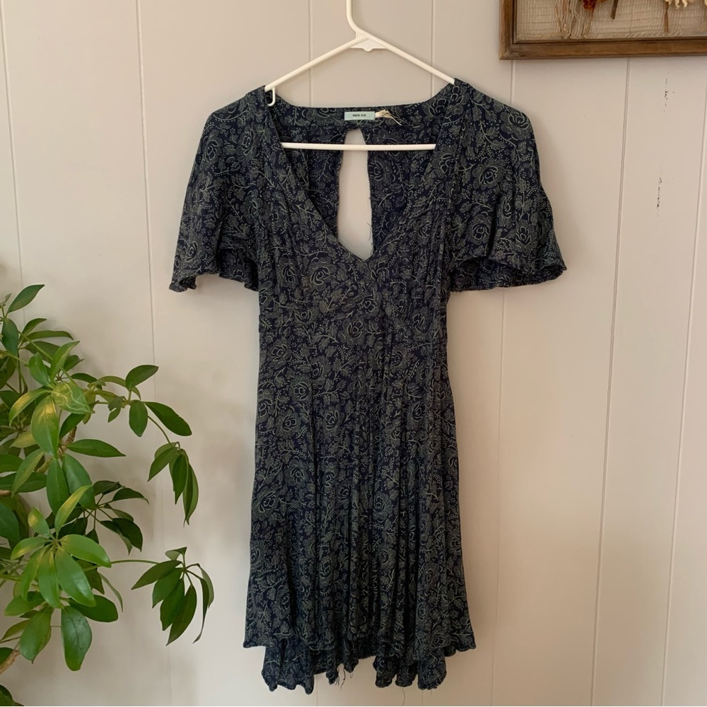 Kimchi Blue Navy Floral Mini Dress